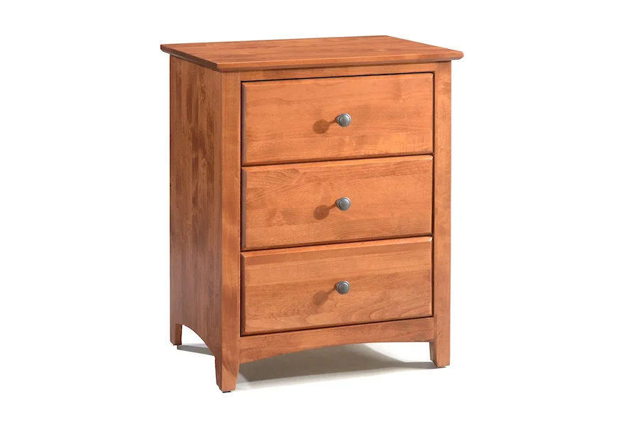 Shaker Bedroom Night Stand by Archbold Furniture at Esprit Decor Home Furnishings
