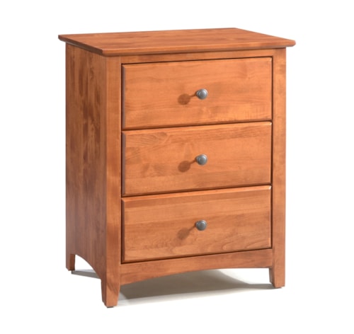 3-Drawer Nightstand