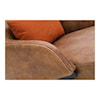 Moe's Home Collection Amos Leather Accent Chair