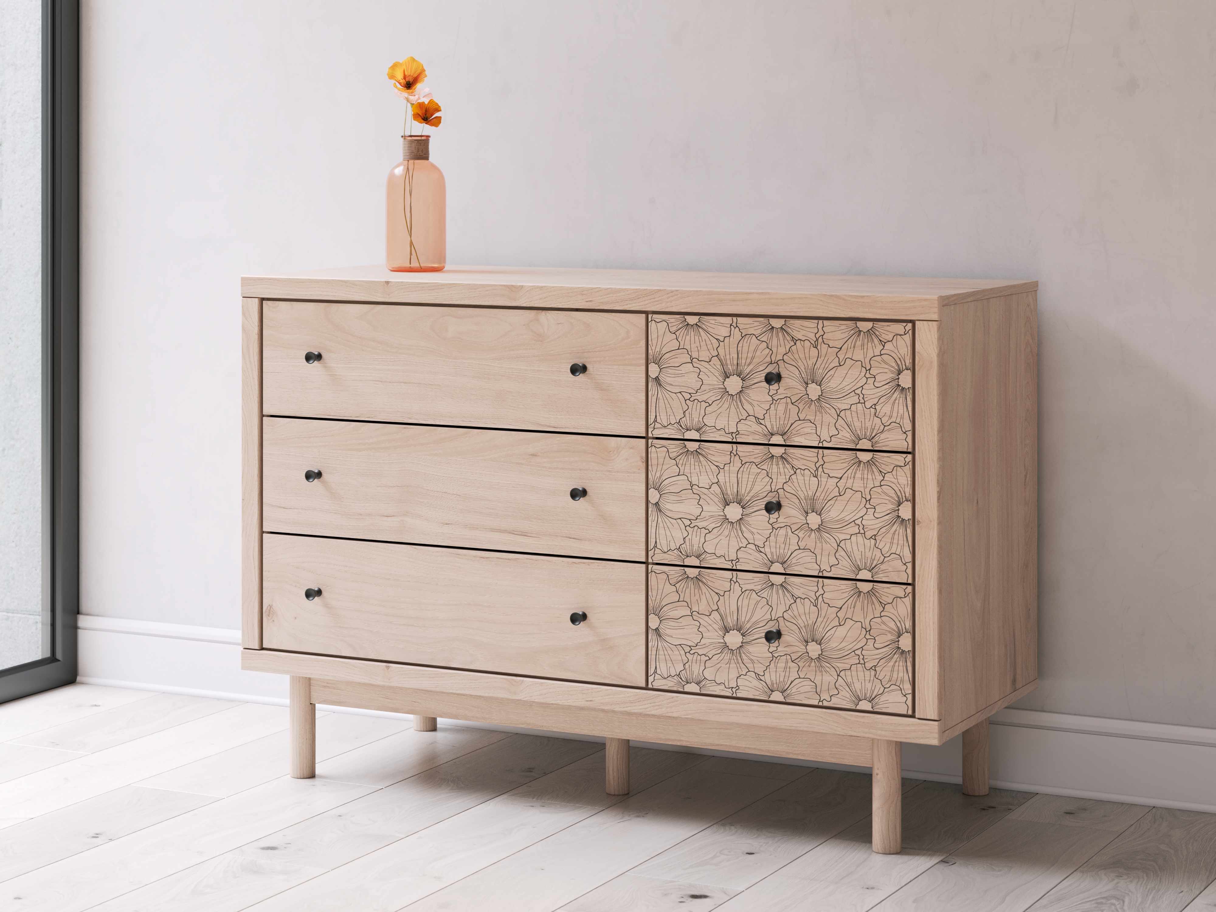 Six Drawer Dresser