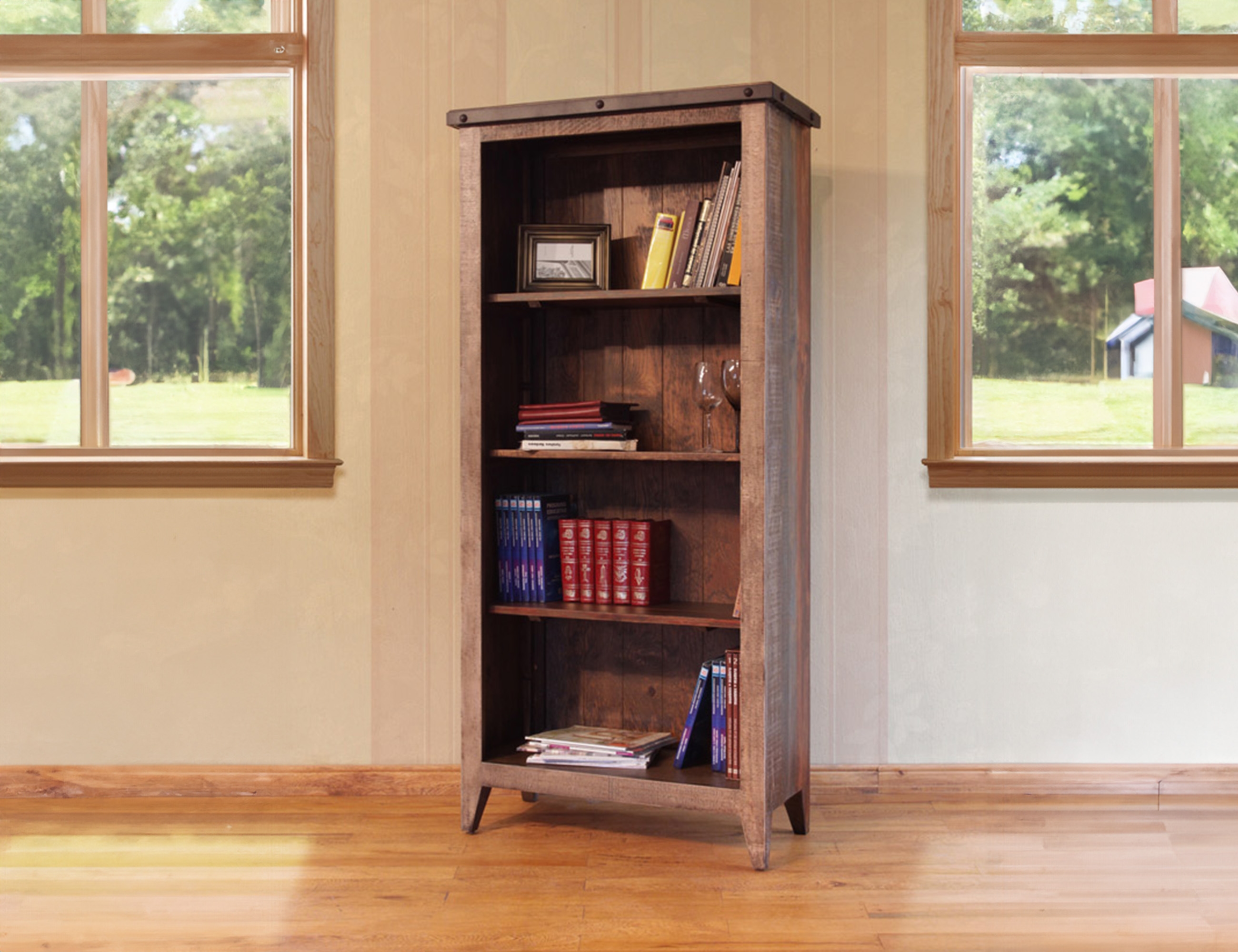 70" Open Bookcase