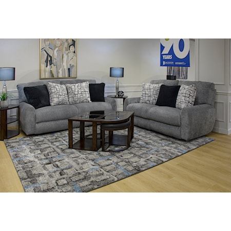 Power Deep Seat Reclining Loveseat