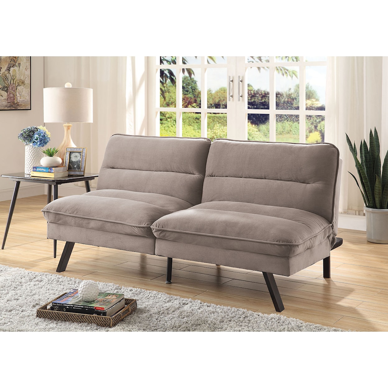 Furniture of America Maryam Futon Sofa