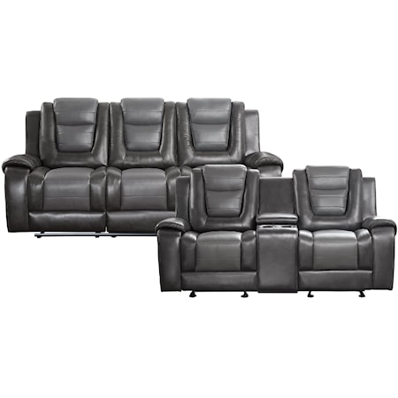 2-Piece Reclining Living Room Set