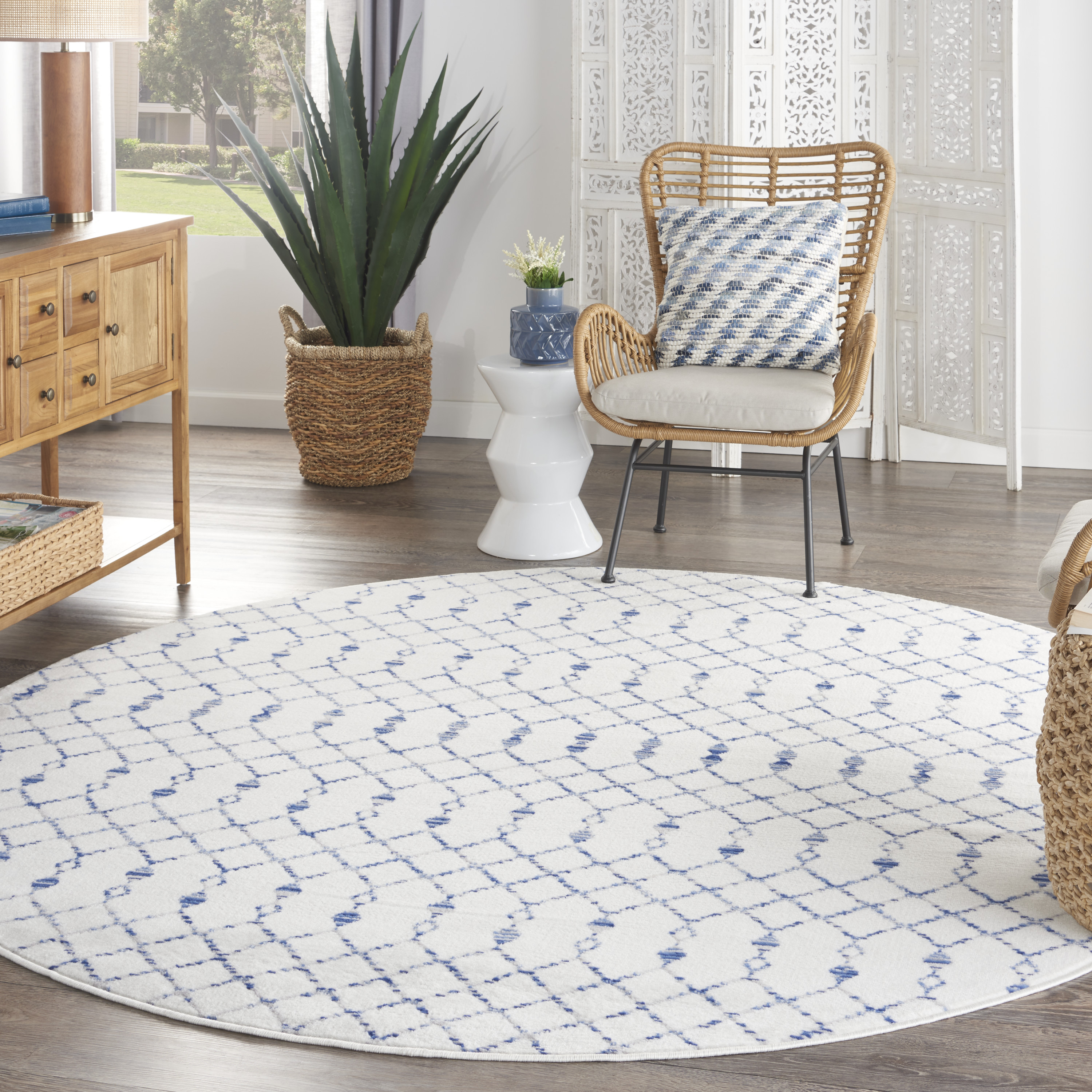 Nourison Whimsicle 8' Round  Rug