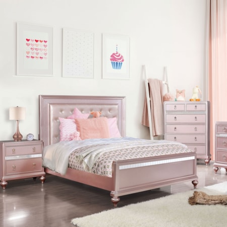 Queen Panel Bed