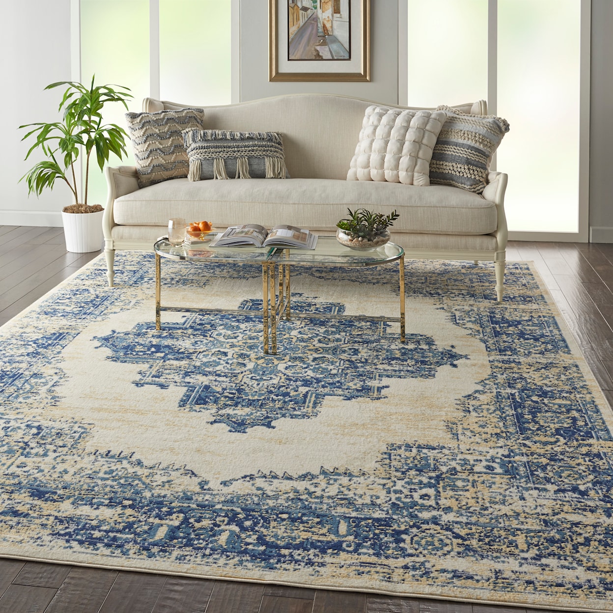 Nourison Grafix 8'6" x 12'  Rug