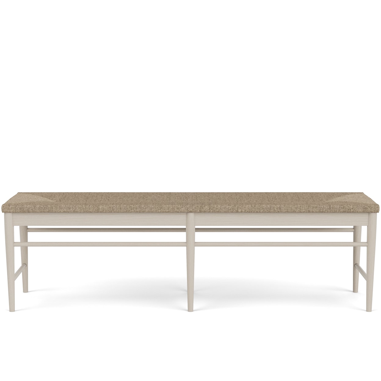 Riverside Furniture Laguna Rush Seat Dining Bench