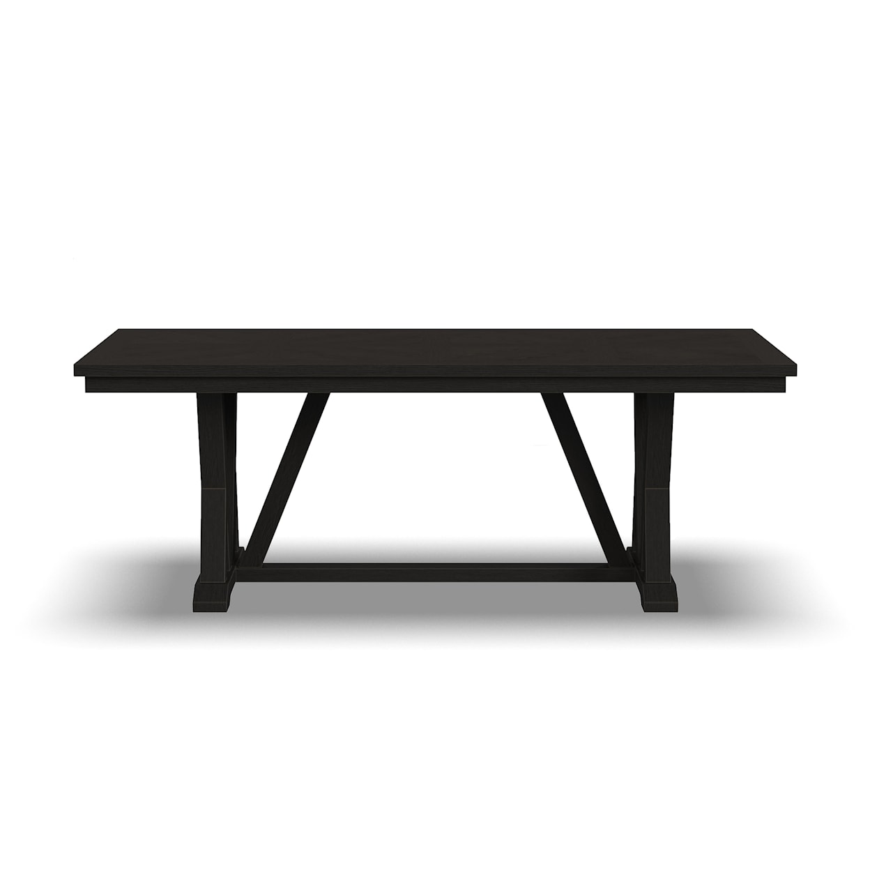 Wynwood, A Flexsteel Company Lattice Rectangular Dining Table