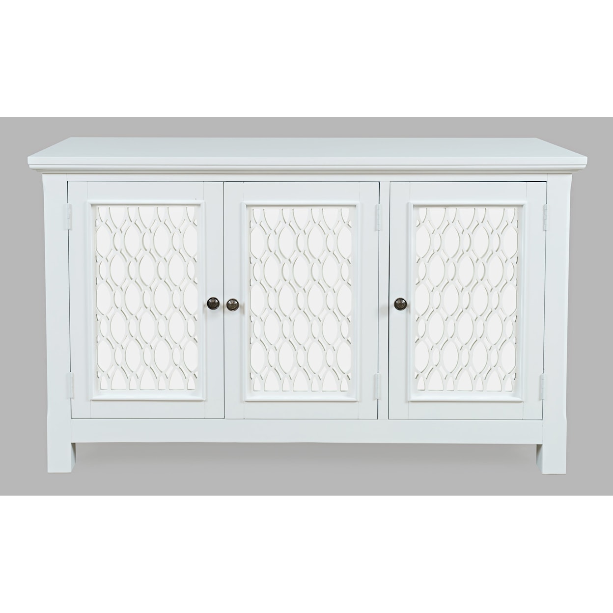 Jofran Isabella 54" Mirrored Accent Cabinet