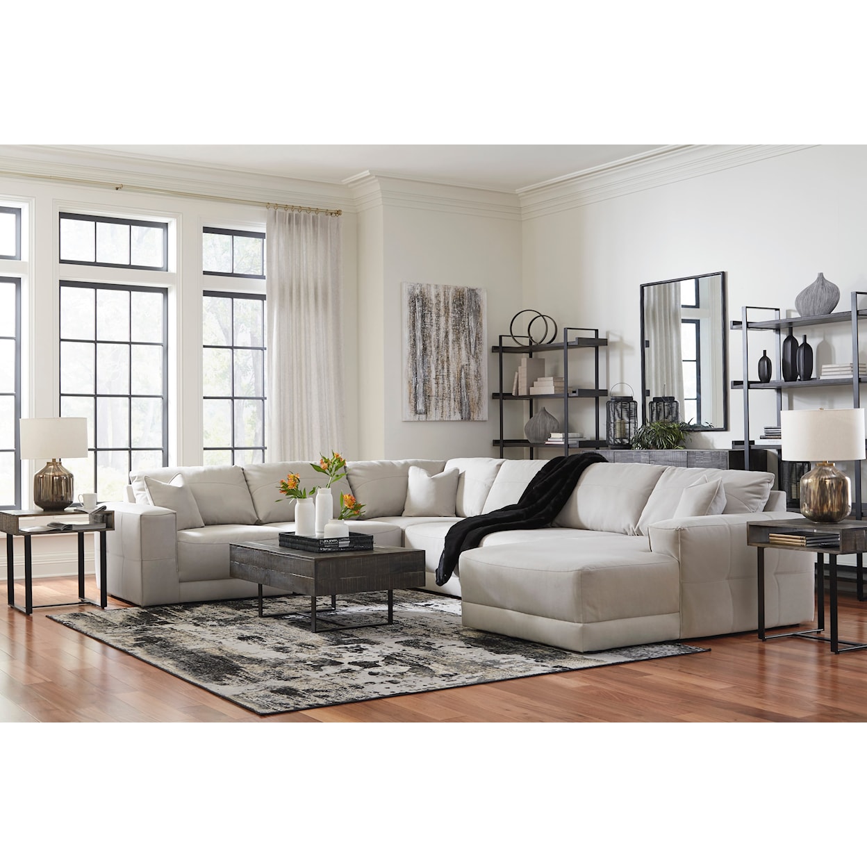 Benchcraft Next-Gen Gaucho Modular U-Shape Sectional