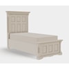 Mavin Longmeadow Twin XL Panel Bed Right Drawerside