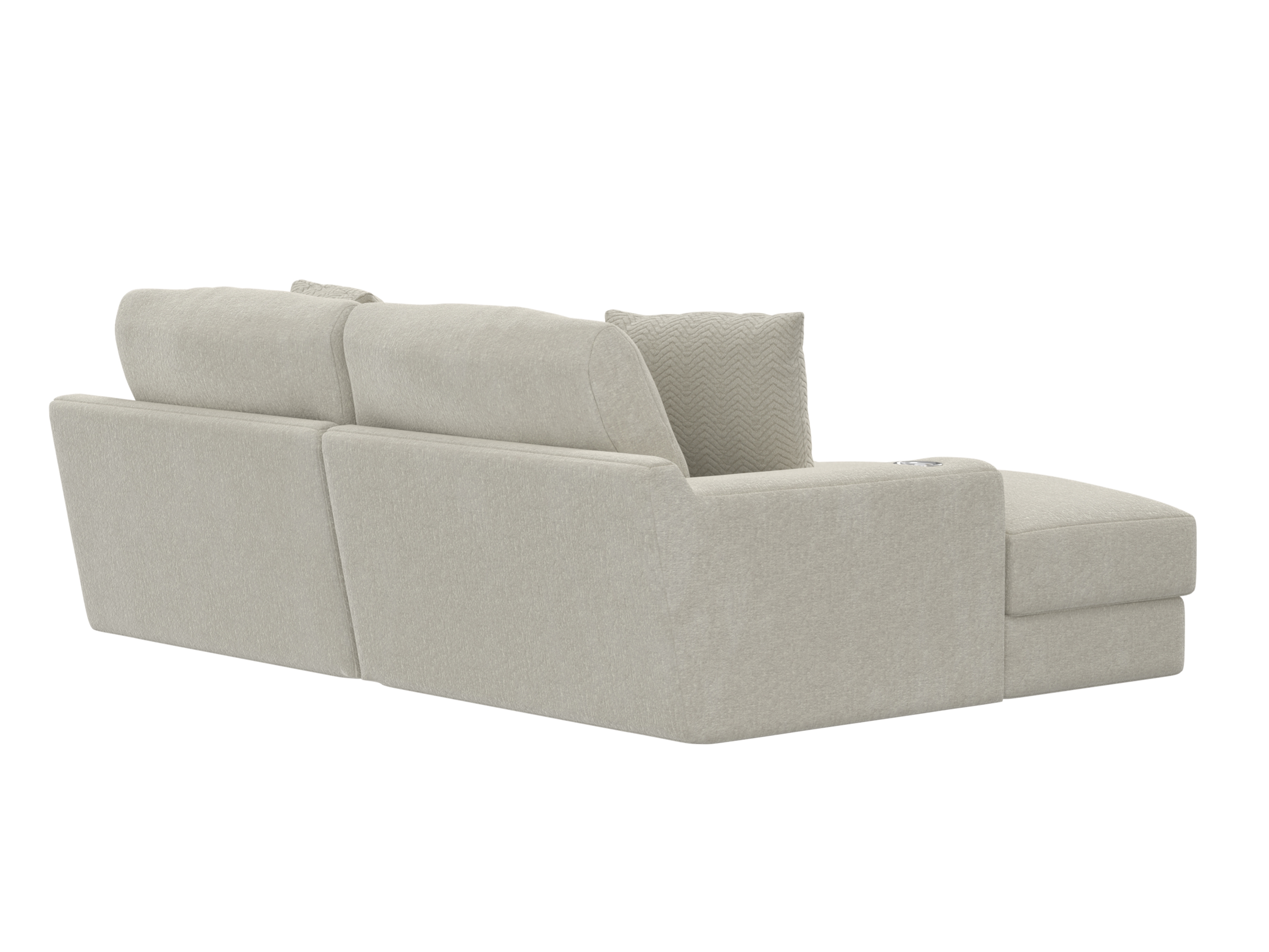 Jackson Furniture Cozy 2-Piece Sectional Chaise