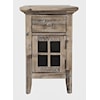 VFM Signature Rustic Shores Power Chairside Table