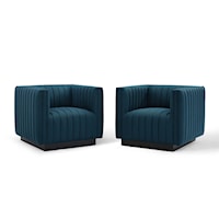 Tufted Armchair - Set of 2