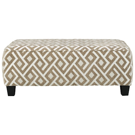 Oversized Accent Ottoman