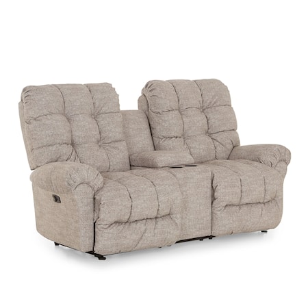 Power Tilt Headrest Rocker Console Loveseat