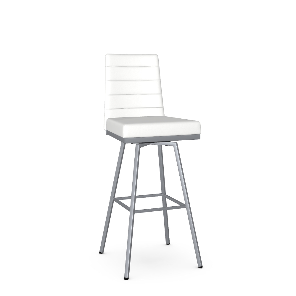 Upholstered Bar Height Swivel Stool