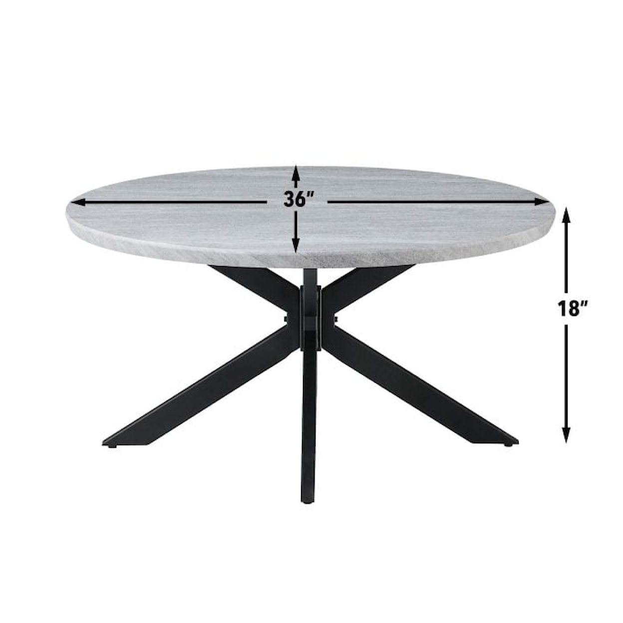 Prime Keyla Cocktail Table