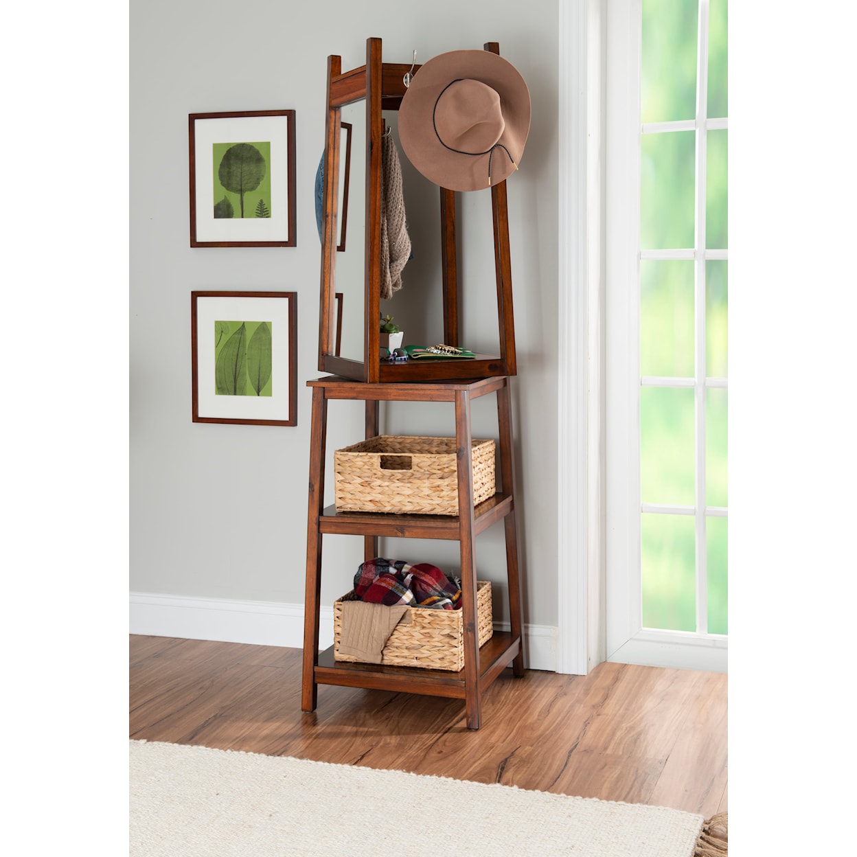 Powell Jalen Rotating Coat Rack