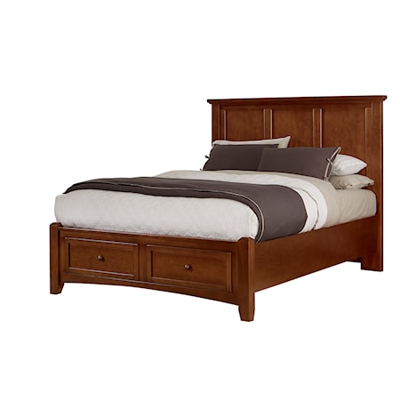 Queen Mansion Storage Bed