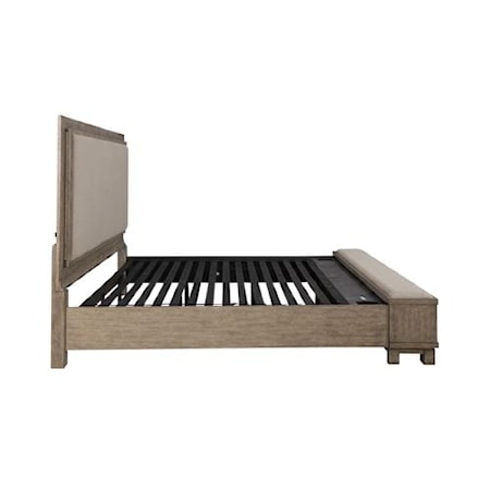 King Storage Bed