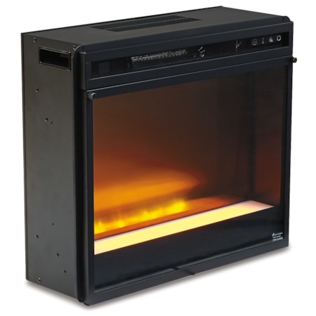 Fireplace Insert Glass/Stone