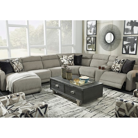 Power Reclining Sectional