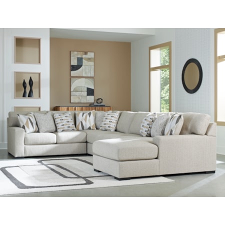 5-piece Sectional With Chaise