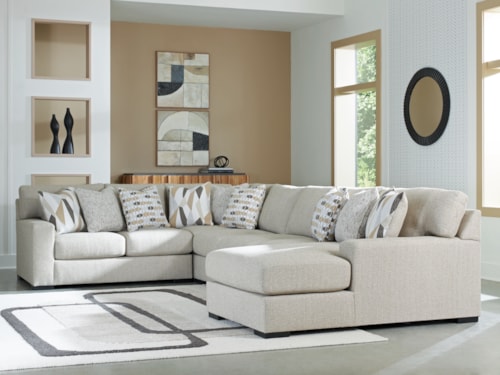 5-piece Sectional With Chaise