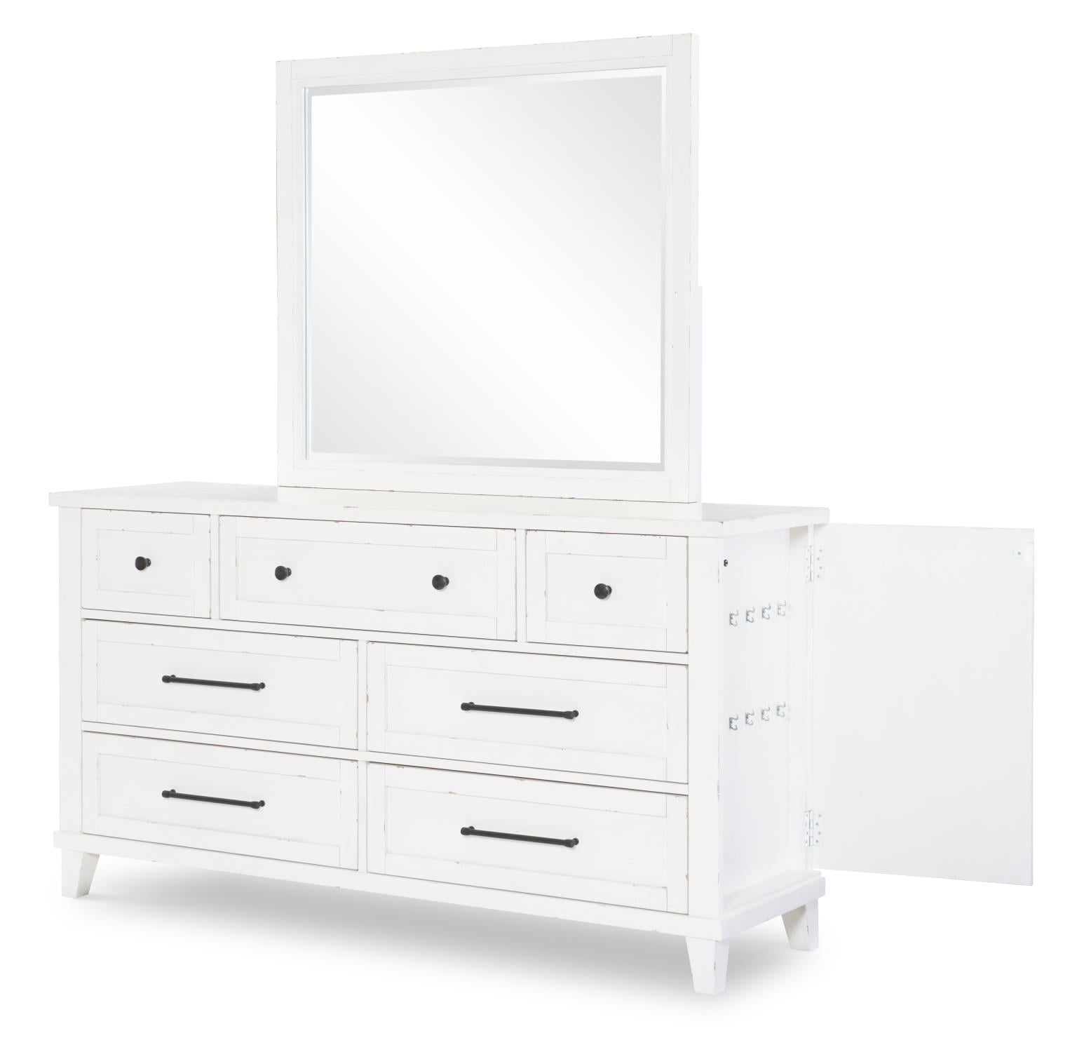 Dresser and Mirror
