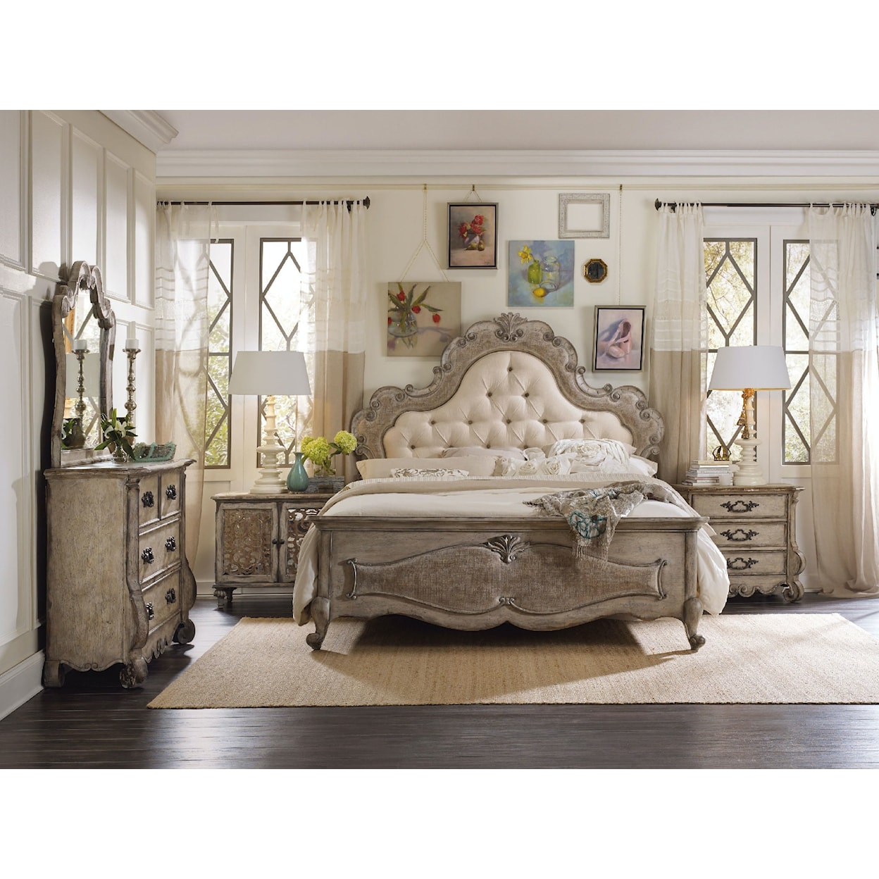 Hooker Furniture 5450 Queen Panel Bed