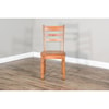 Sunny Designs   Ladderback Chair with Wood Seat