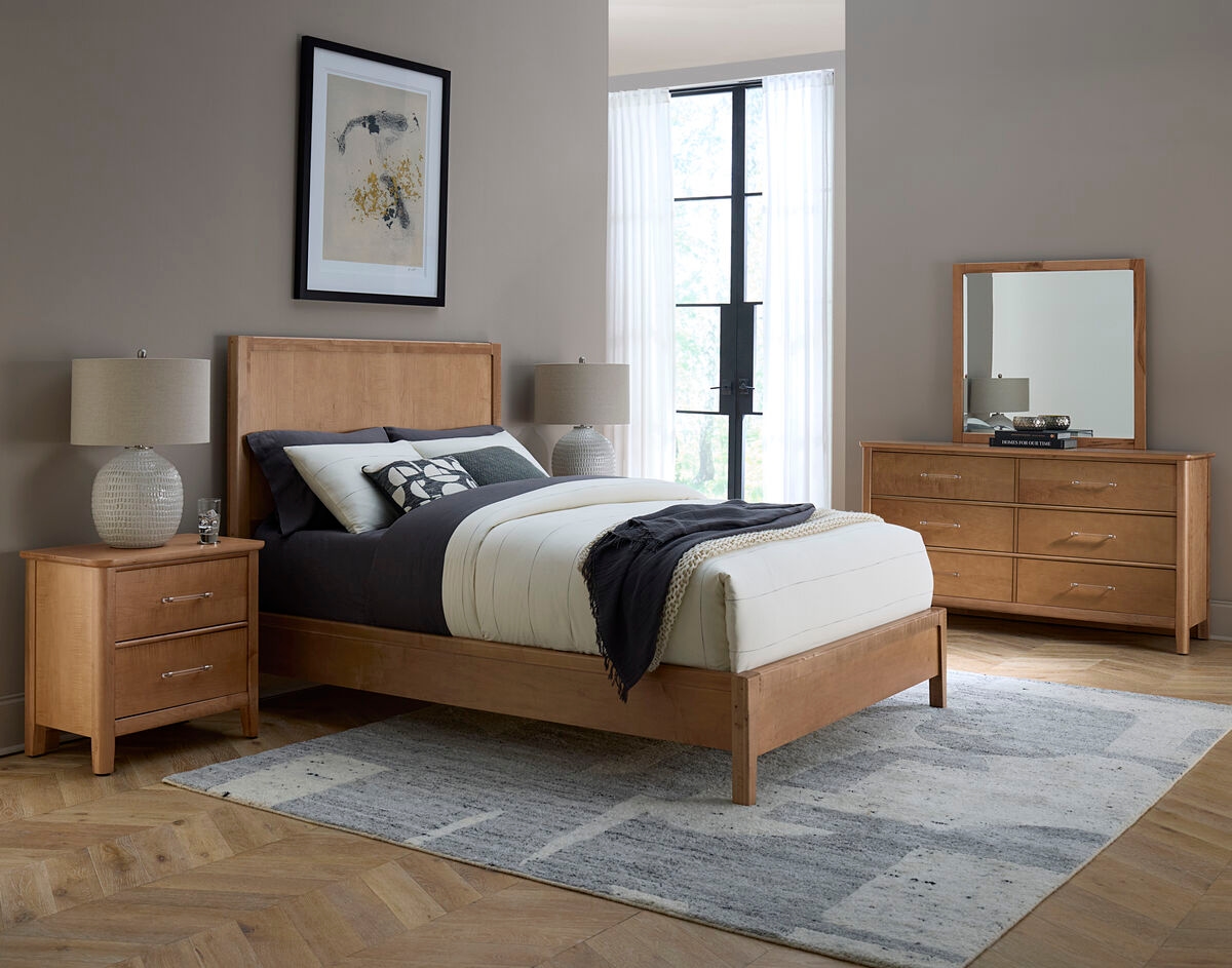 Vaughan-Bassett Nordhaven Queen Panel Bed