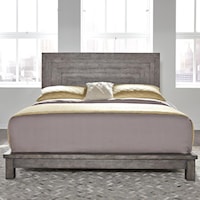 Contemporary Queen Platform Bed