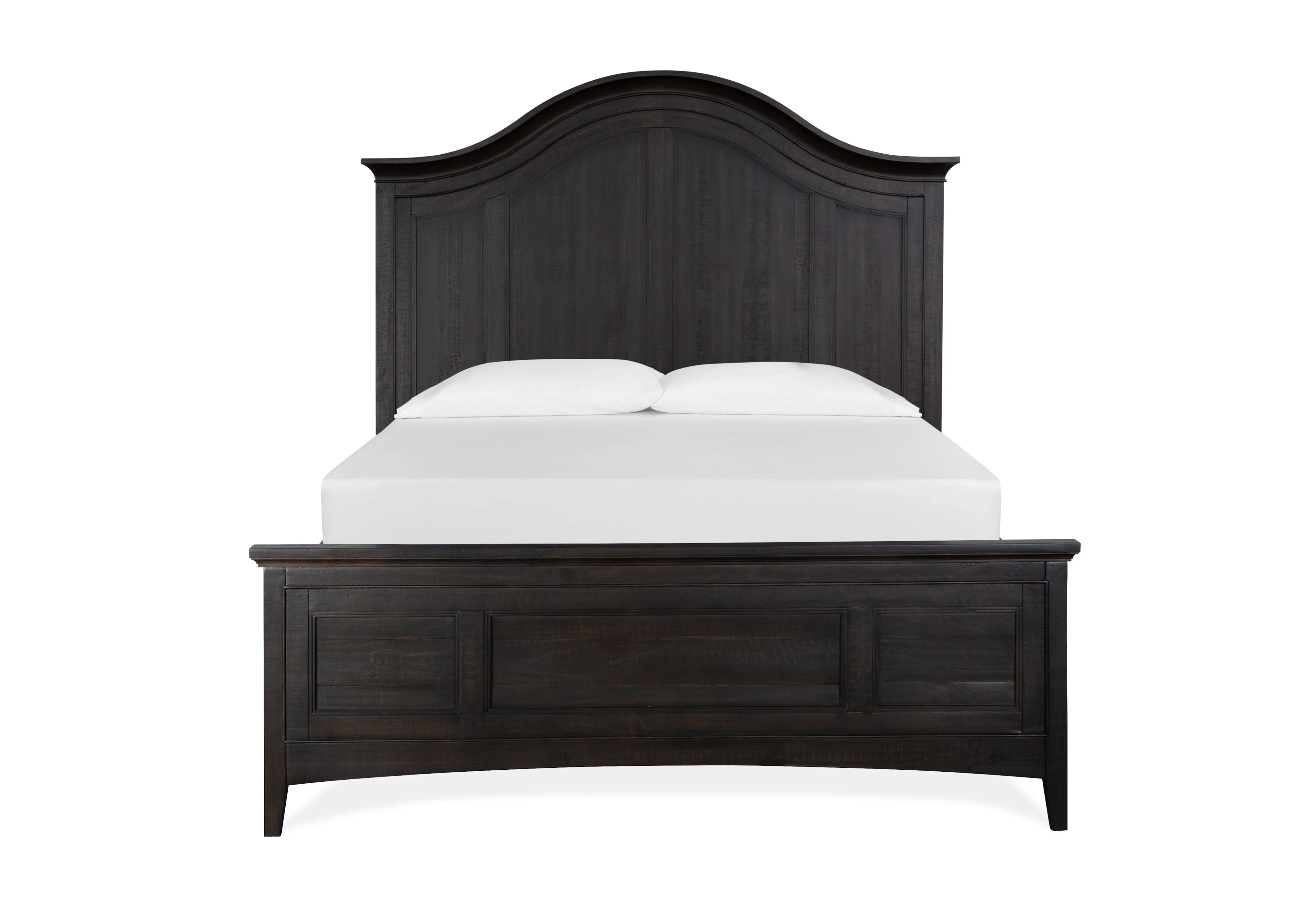 Magnussen Home Westley Falls Bedroom B439955B Transitional Queen Arched Storage Bed Reeds