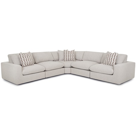 5-Piece Modular L-Shaped Sectional