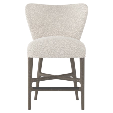 Kemp Fabric Counter Stool