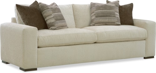 Contemporary 2 Over 2 Sofa