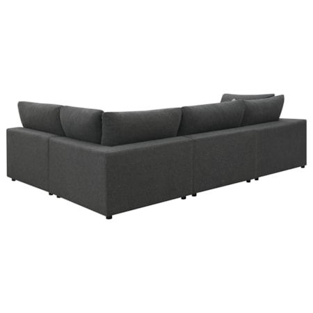 Serene 4-piece Modular Sectional Sofa