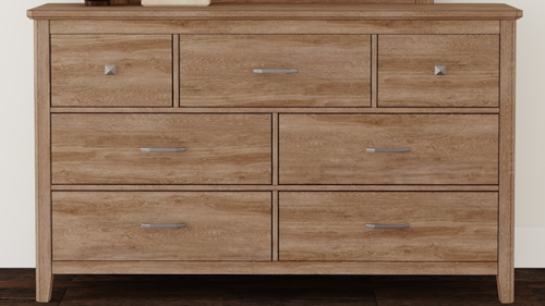 7 Drawer Bedroom Chest w/Soft Close Drawers