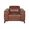 Prime Bergamo Dual-Power Leather Recliner