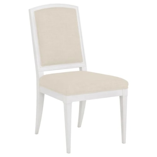 Transitional Upholstered Dining Side Chair