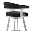 Armen Living Chelsea Swivel Bar Stool