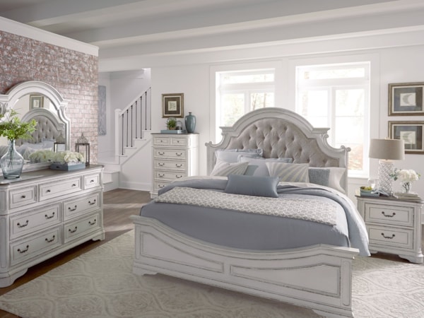 5-Piece Upholstered Queen Bedroom Set