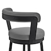 Armen Living Bryant Swivel Barstool