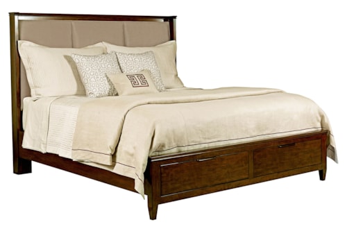 Traditional Queen Storage Bed