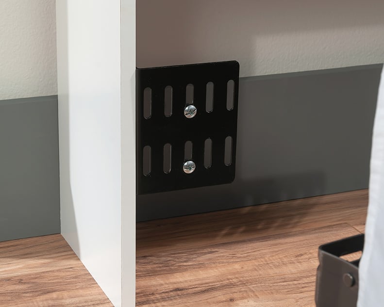 Sauder River Ranch Full/Queen Storage Headboard