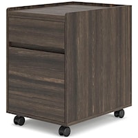 Contemporary 2-Drawer File Cabinet
