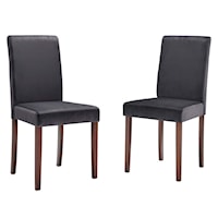 Upholstered Velvet Dining Side Chair Set of 2